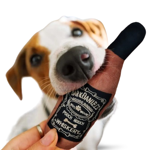 Whiskey Beer Dog Toy