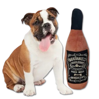 Whiskey Beer Dog Toy