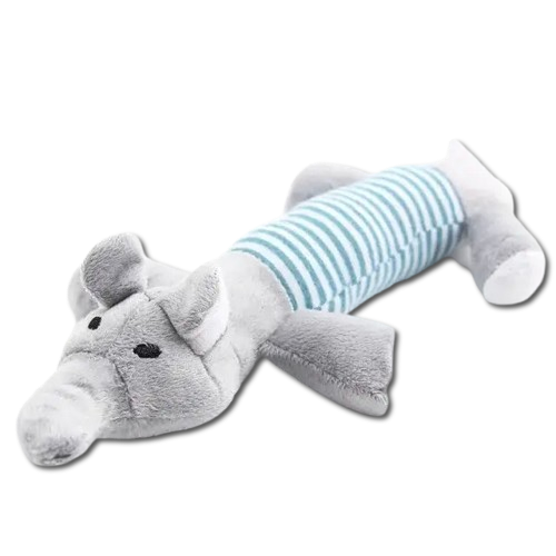 Squeak Plush Dog Toy