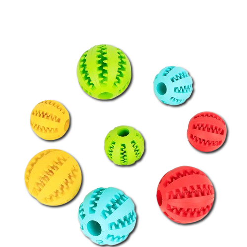 Rubber Balls Chewing Pet Toys