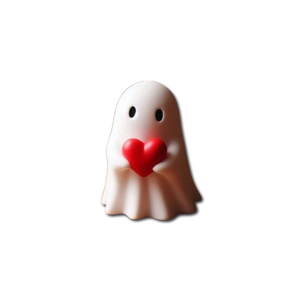 Halloween Middle Finger Love Ghost Ornaments